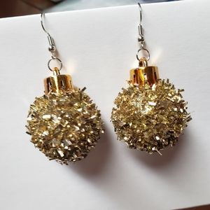 Gold Ornament Earrings
